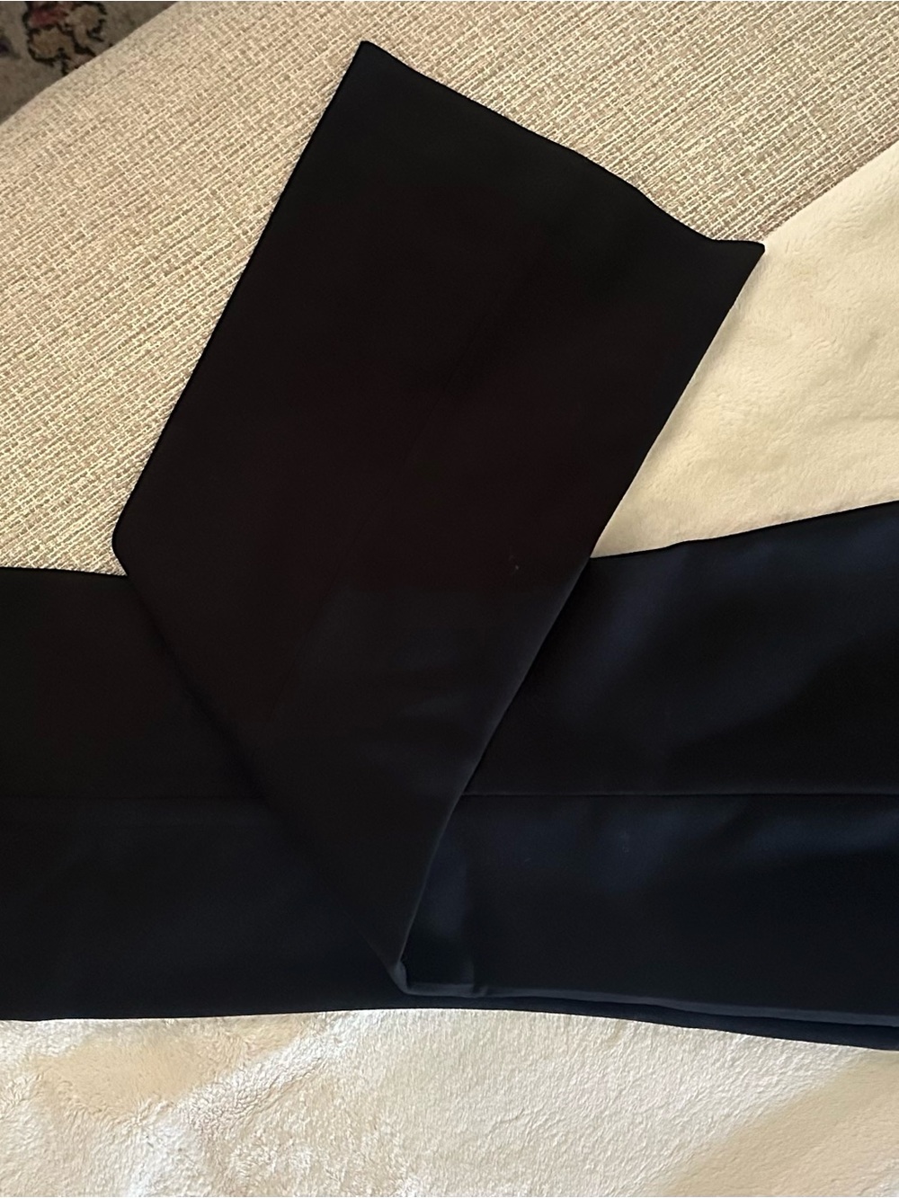 Ann Taylor Black Wide-Leg Trousers
